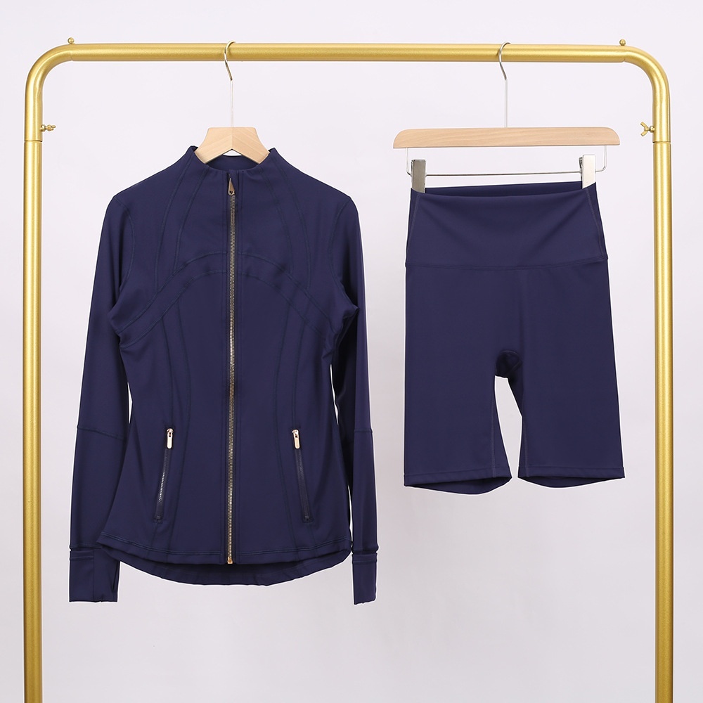 Slim Fit Yoga Short Set(come with logo and tag )