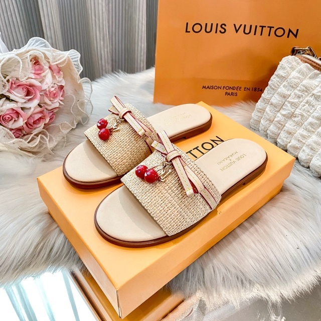 Fashion Cherry Women Casual Slides