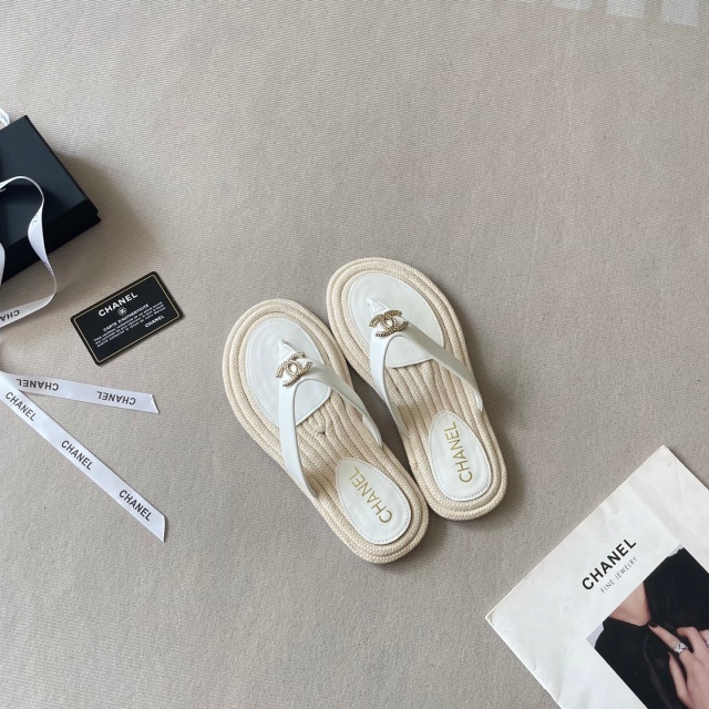 Fashion Logo Luxury Women Beach Flip Flops