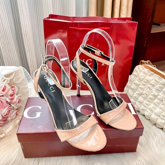 Luxury Fashion Bamboo Joint High Heeled Sandals