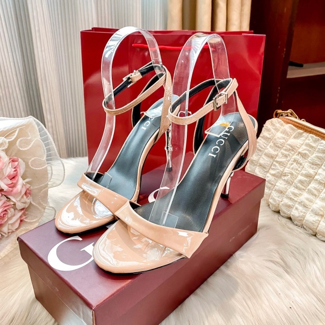 Luxury Fashion Bamboo Joint High Heeled Sandals