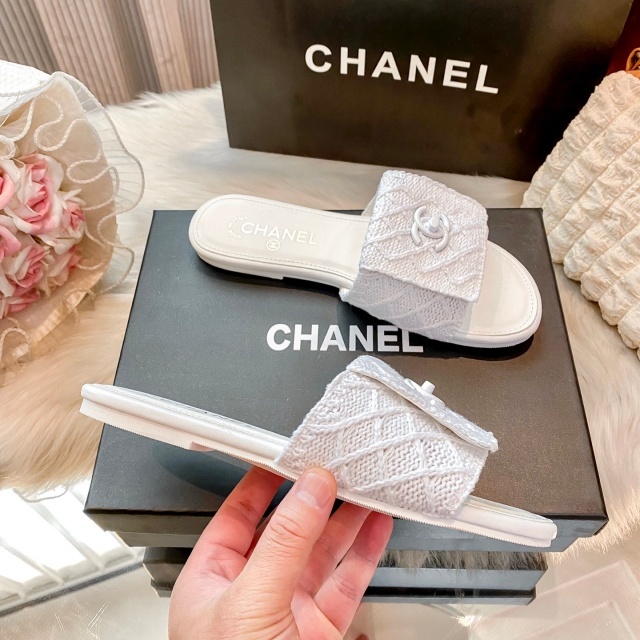 Fashion Logo Women Luxury Slippers