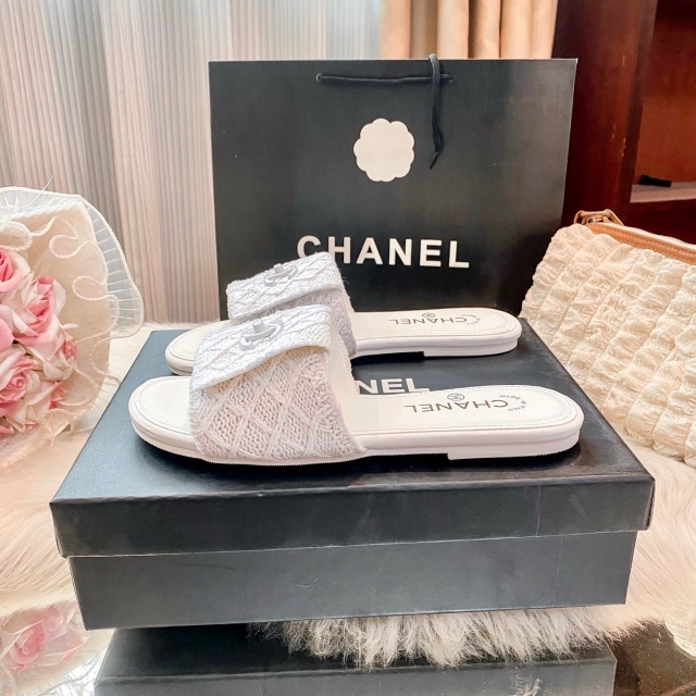 Fashion Logo Women Luxury Slippers