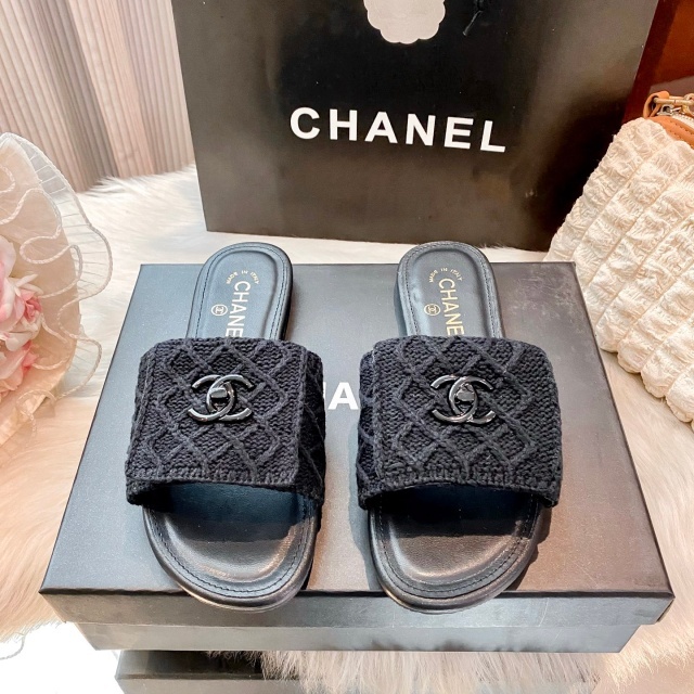 Fashion Logo Women Luxury Slippers