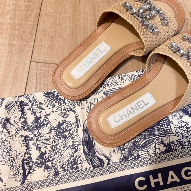 Rhinestones Women Luxury Slippers