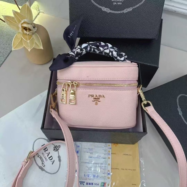 Fashion Leather Crossbody Makeup Bags