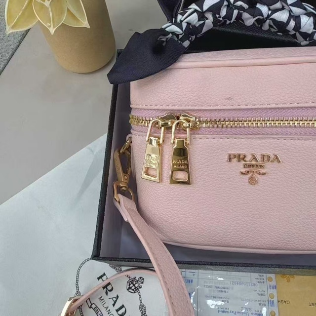 Fashion Leather Crossbody Makeup Bags