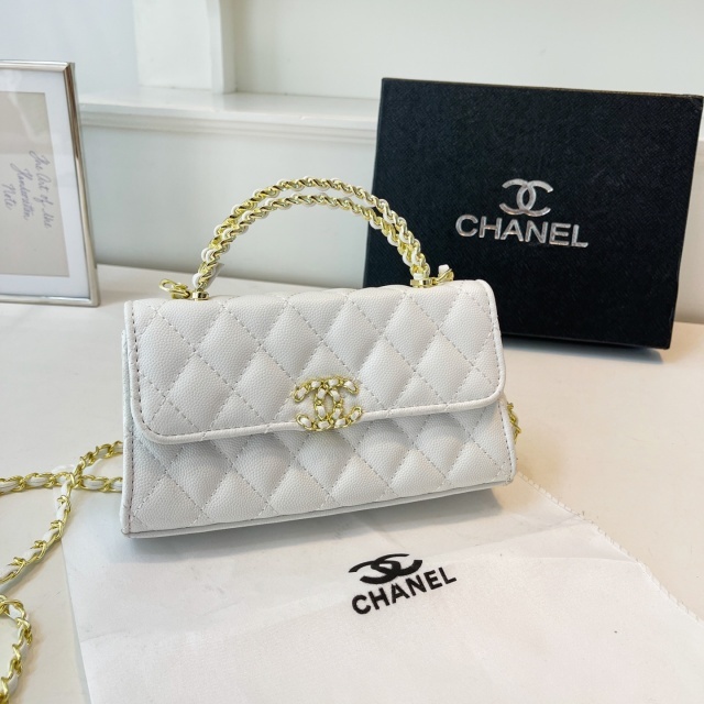 Metal Logo Fashion Chained Messenger Bags