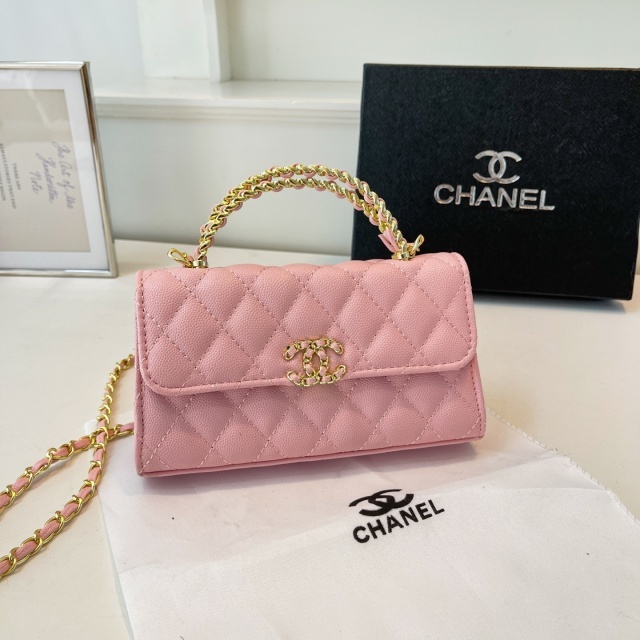 Metal Logo Fashion Chained Messenger Bags