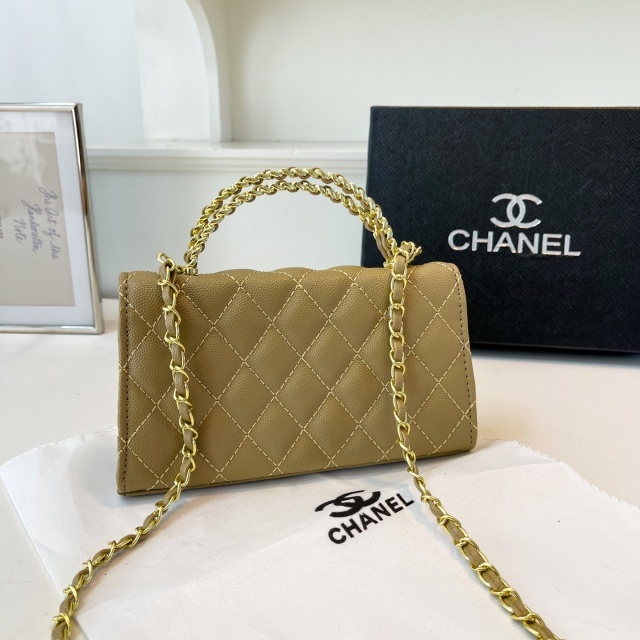 Metal Logo Fashion Chained Messenger Bags