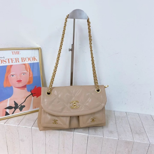 Metal Logo Leather Fashion Women Handbags