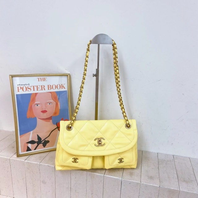 Metal Logo Leather Fashion Women Handbags