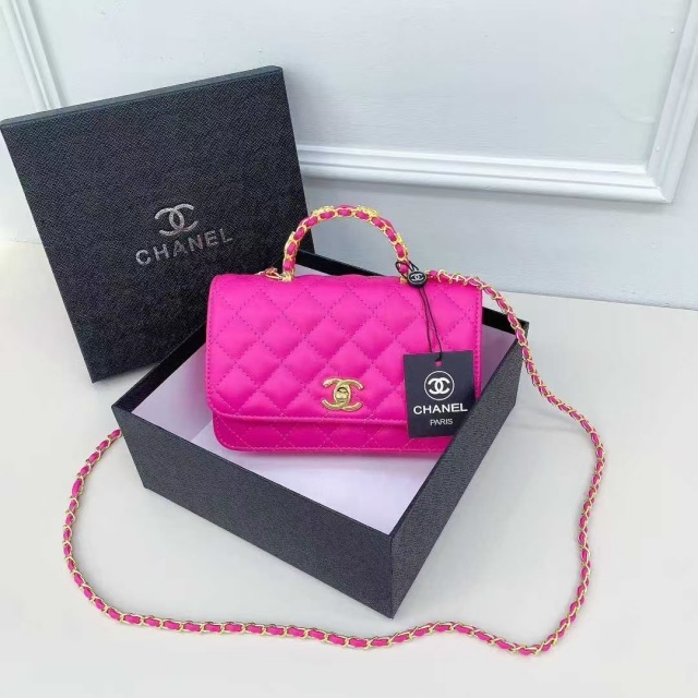 Metal Logo Women Luxury Leather Messenger Bags