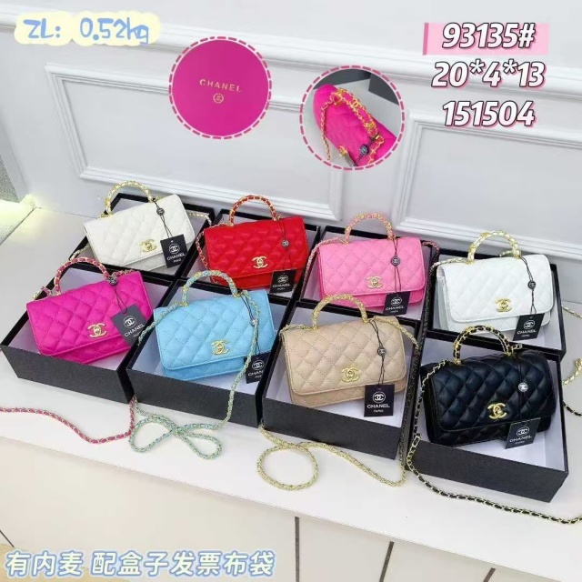 Metal Logo Women Luxury Leather Messenger Bags