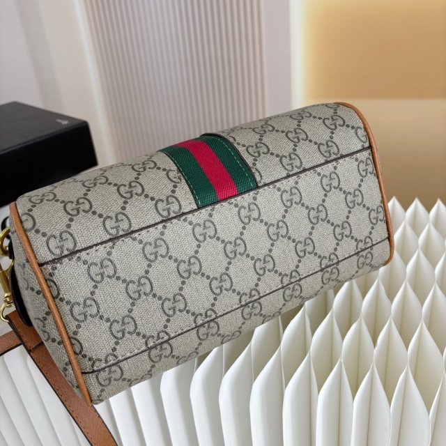 Printed Leather Women Crossbody Boston Bags