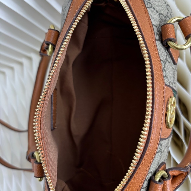 Printed Leather Women Crossbody Boston Bags