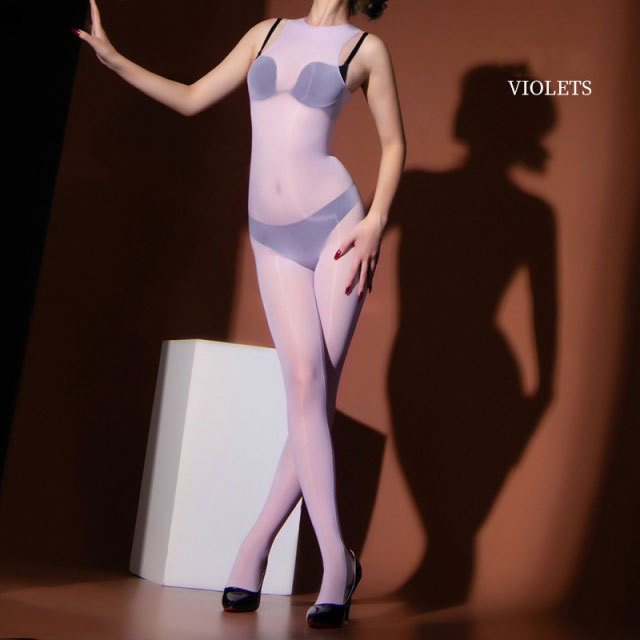 See Through Sleeveless Bodystocking Lingerie Jumpsuit