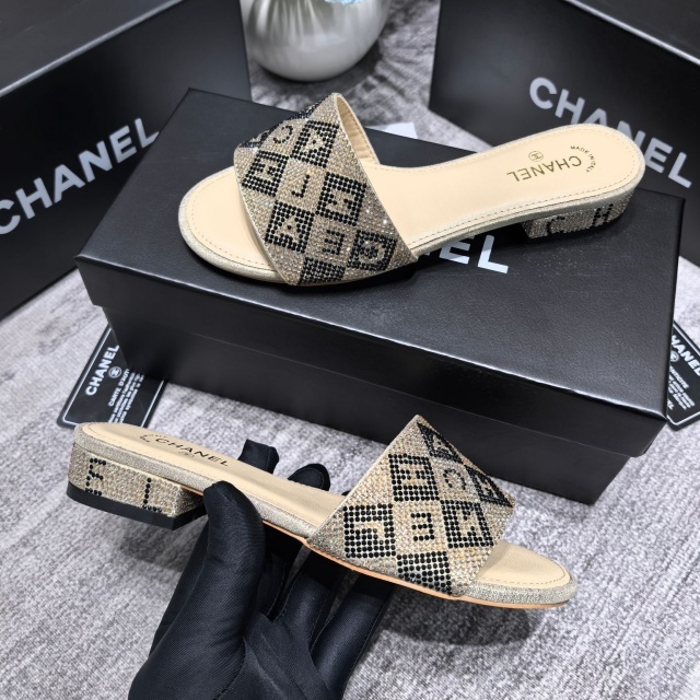 Luxury Fashion Women Rhinestones Casual Sandals