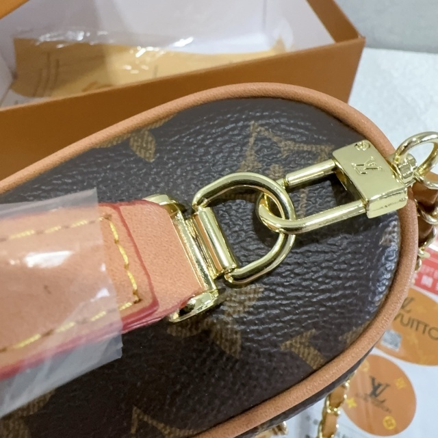 Leather Printed Women Luxury Crossbody Makeup Bags