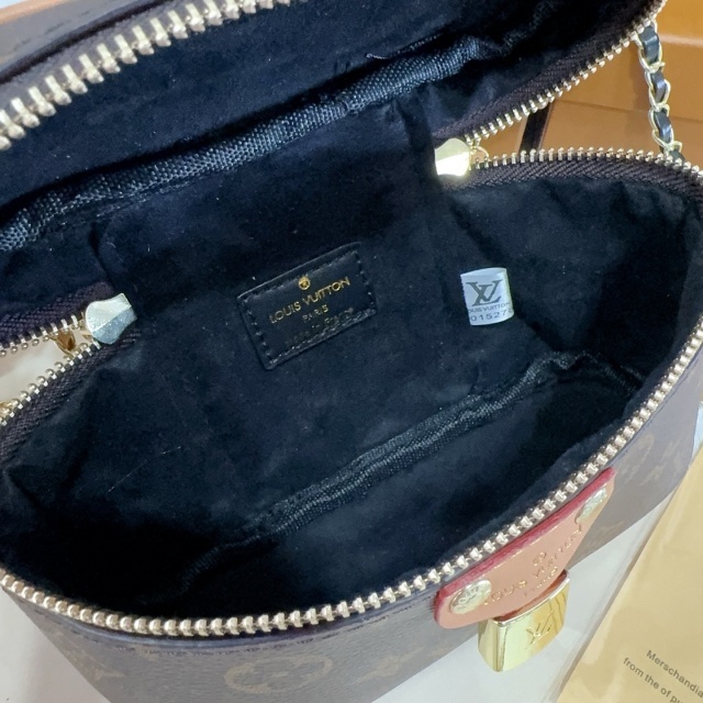 Leather Printed Women Luxury Crossbody Makeup Bags