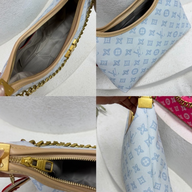 Metal Logo Leather Women Messenger Bags