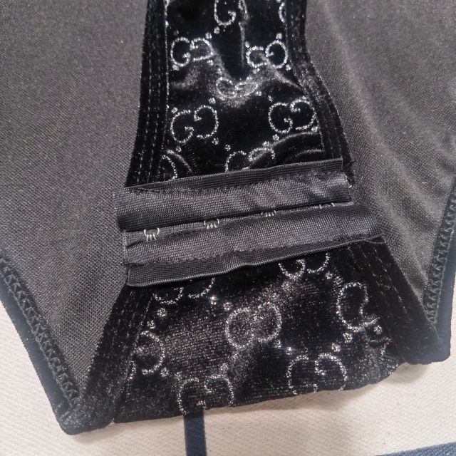 Sexy Velvet Backless One Piece Swimwear