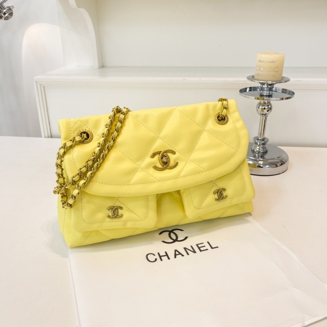 Metal Logo Leather Fashion Purses