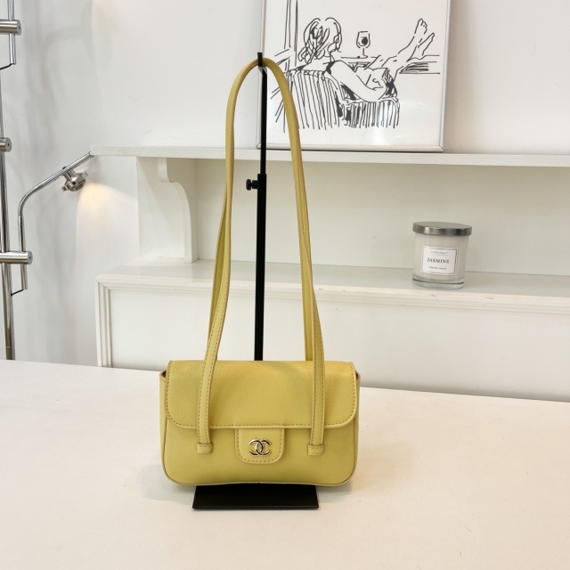 Metal Logo Leather Messenger Bags