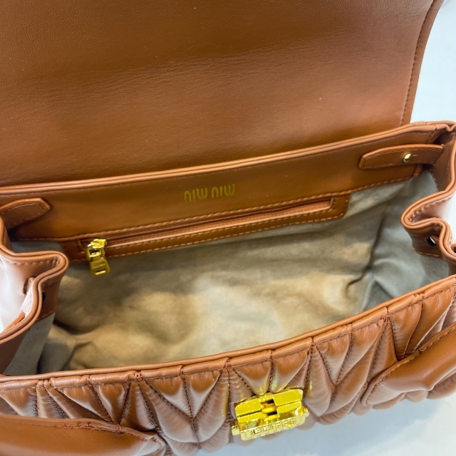 Luxury Fashion Leather Ruched Purses