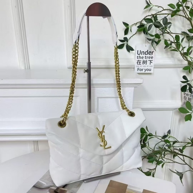 Metal Logo Leather Fashion Women Handbags