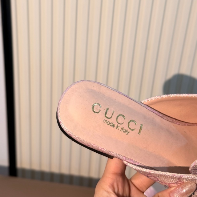 Luxury Fashion Mesh Rhinestones Mules Slippers