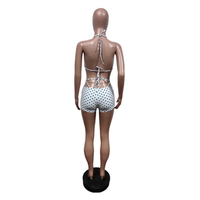 Printed Beachwear Bikinis Set 3 Pieces