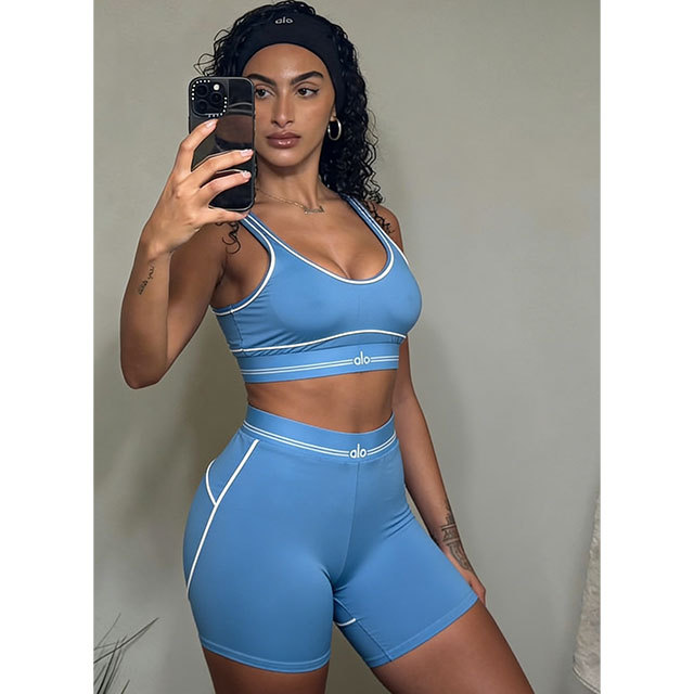 Activewear Yoga Tank Top Short Set