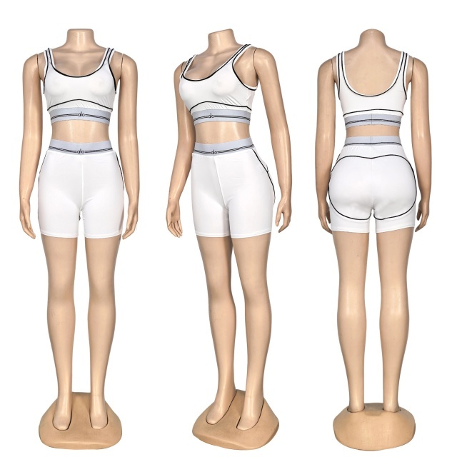 Activewear Yoga Tank Top Short Set