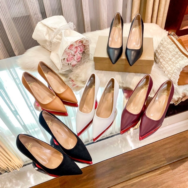 Luxury Fashion Sexy Pointed Toe Women High Heels