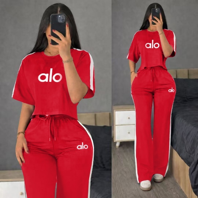 Printed Short Sleeve Casual Jogging Suit