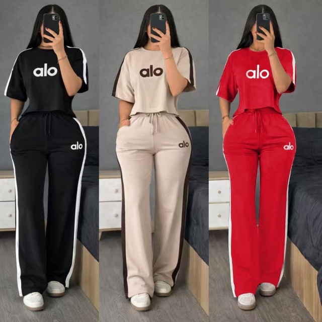 Printed Short Sleeve Casual Jogging Suit
