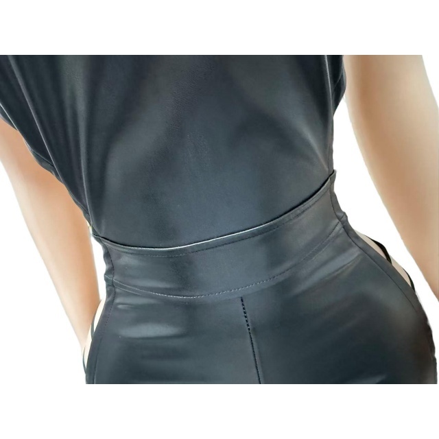 Halter Neck Hollow Out Skinny Midi Jumpsuit