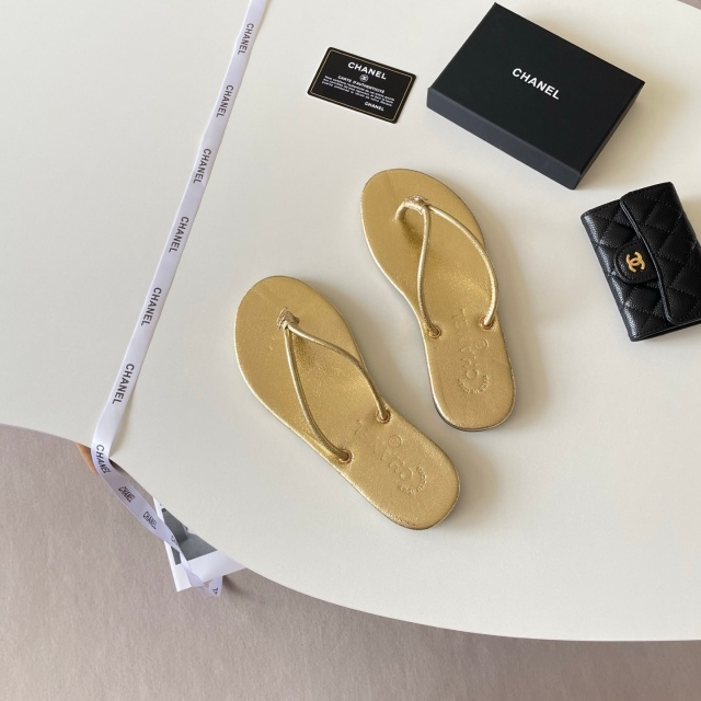 Fashion Logo Women Beach Flip-Flops Shoes