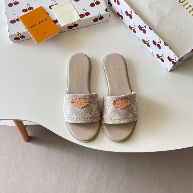 Luxury Fashion Women Flat Slides