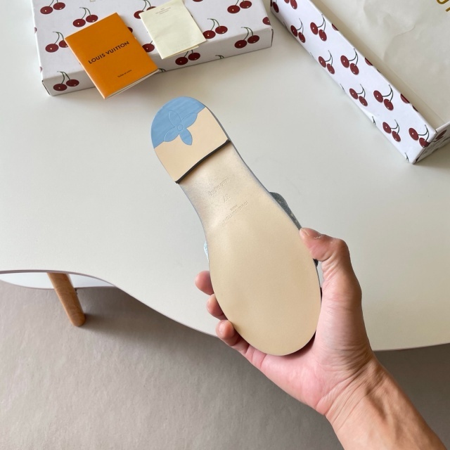 Luxury Fashion Women Flat Slides