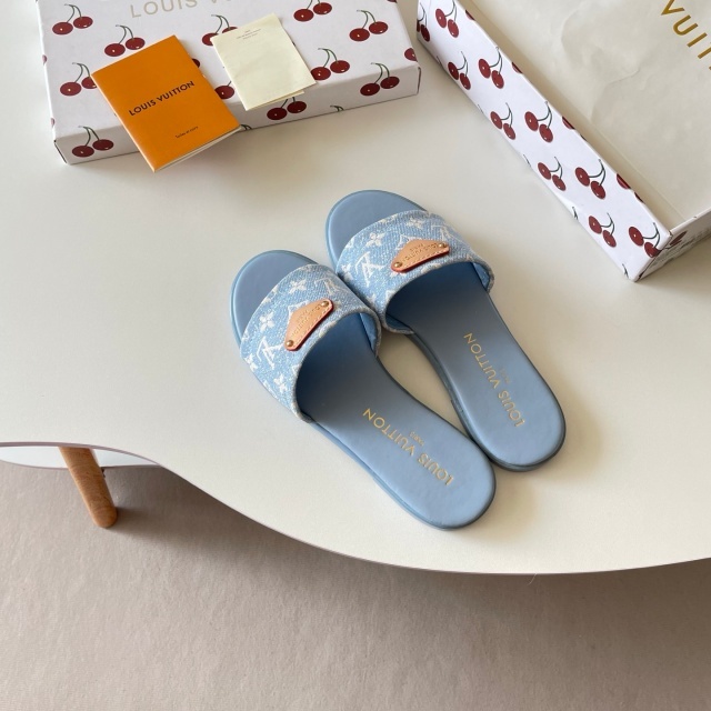 Luxury Fashion Women Flat Slides