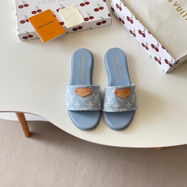 Luxury Fashion Women Flat Slides