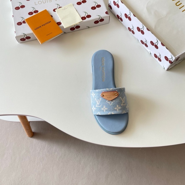 Luxury Fashion Women Flat Slides