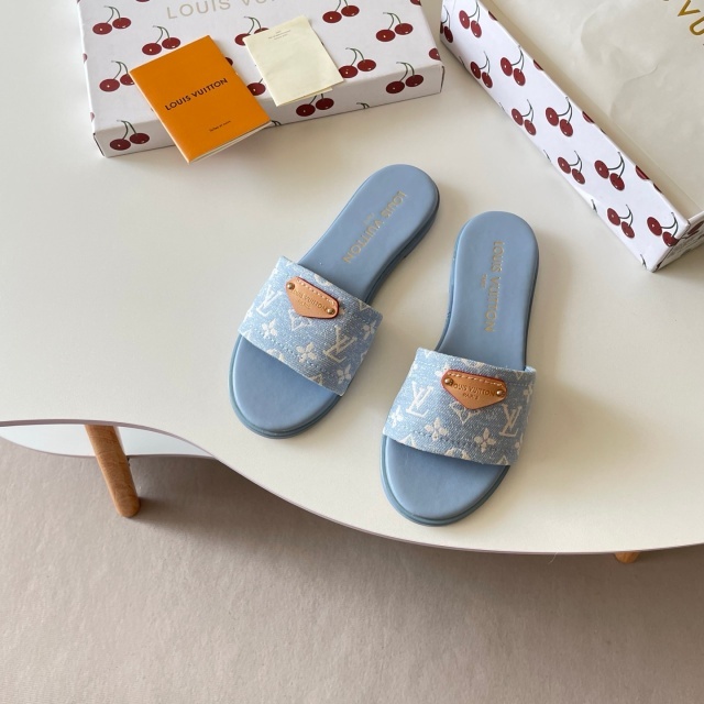 Luxury Fashion Women Flat Slides