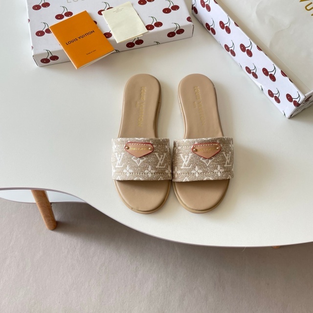 Luxury Fashion Women Flat Slides