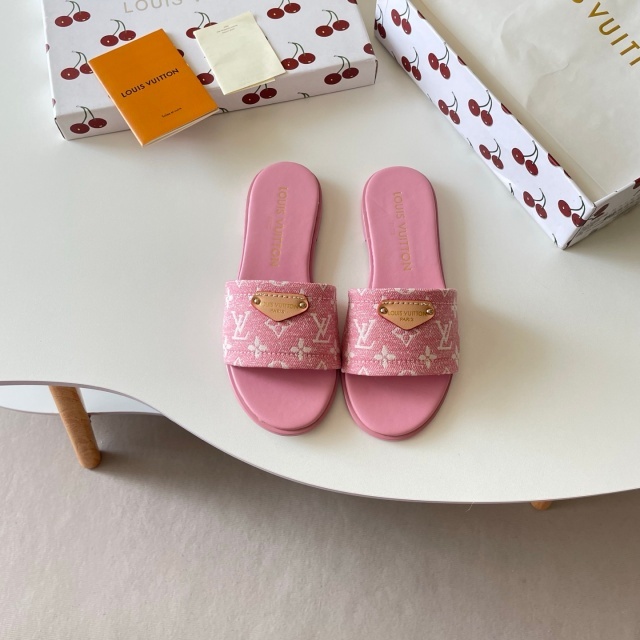 Luxury Fashion Women Flat Slides