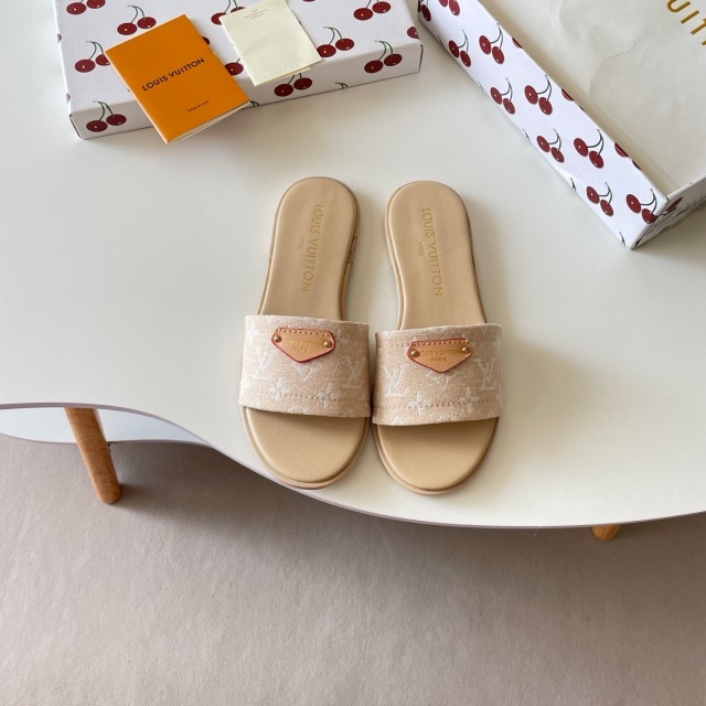 Luxury Fashion Women Flat Slides