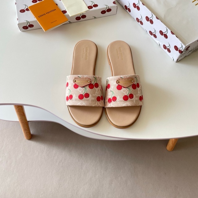 Luxury Fashion Women Flat Slides