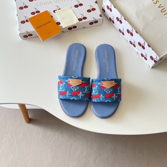 Luxury Fashion Women Flat Slides